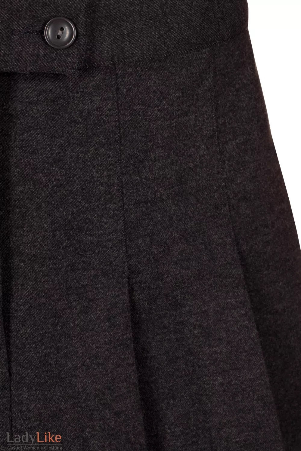 LadyLike Grey Wool-Blend Bomber & Mini Skirt Set